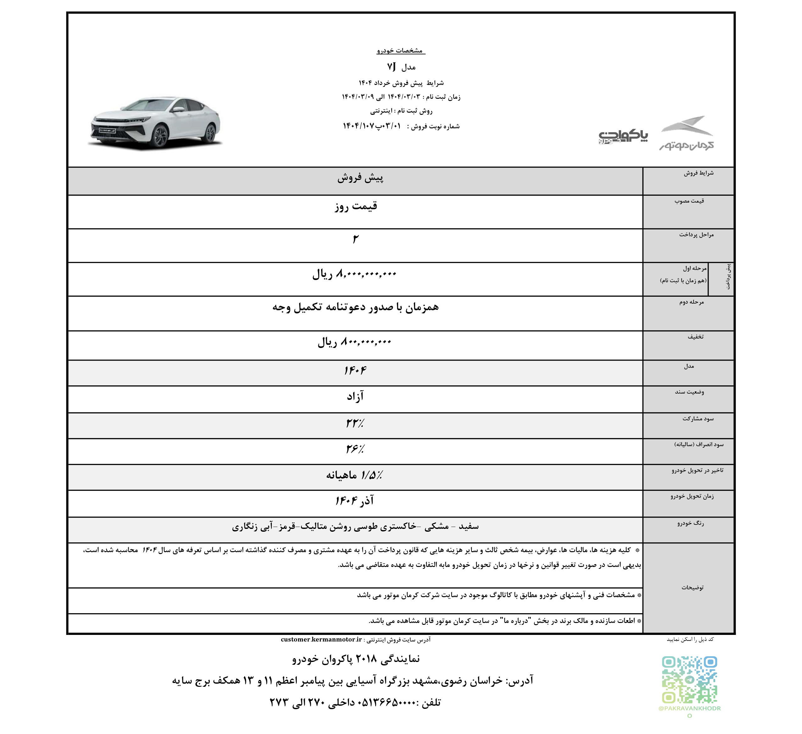 پیش فروش J702